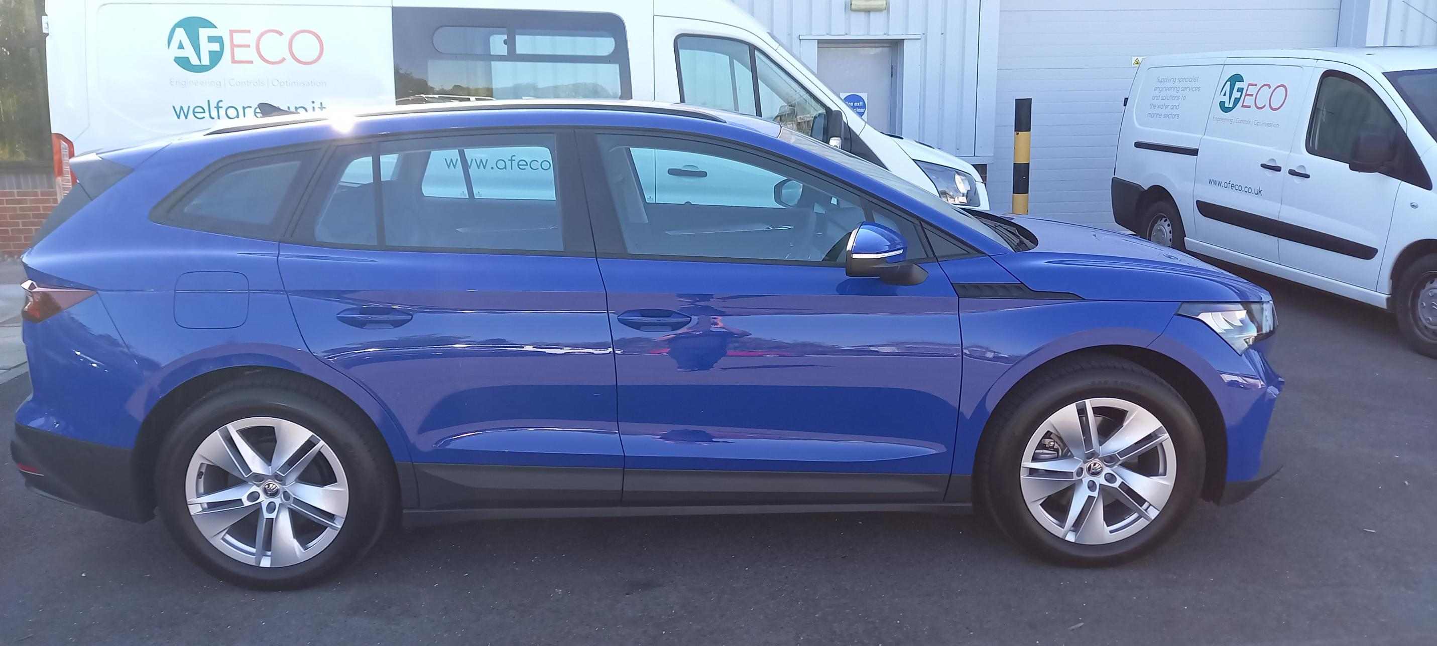 Reviewing the Skoda Enyaq iV electric estate ecar lease